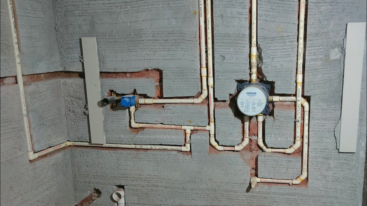 Industrial pipes wall